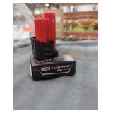 Milwaukee M12 xc 3 ah battery