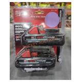 Milwaukee M18 cp 3 ah batteries