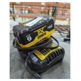 DeWalt 20v 6 ah battery and charger