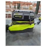 Ryobi 18v 4 ah battery and charger