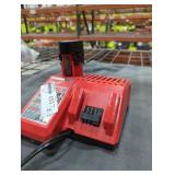 Milwaukee M12 cp 2 ah battery and charger