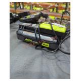 Ryobi 40v 2 ah battery and charger