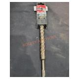 Milwaukee SDS PLUS Solid Carbide 4 Cutter