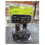 Ryobi 18v 4 ah lithium ion batteries