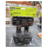 Ryobi 18v 4 ah lithium ion batteries