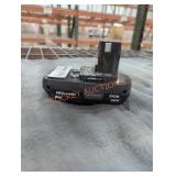 Ryobi 18v 2 ah battery