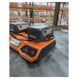 Ridgid 18v 4 ah dual batteries and charger