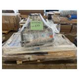 Exterior Door, Aluminum Railing, Concrete Footing