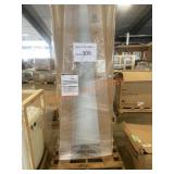 Prehung Door LH Inswing, 32in steel door