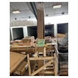 LH Unfinished Prehung door fits approx 33in