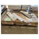 Glass Shower Panels, Vinyl Plank Flooring