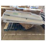 32in SS sink, Bifold doors, Over range microwave