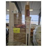 Husky 90" Industrial Shelving, Floor Jack, Vanity