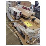 LG Microwave, Ceiling Fans & Light Fixtures,