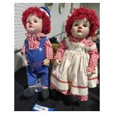 Mopsy and Rags Collectable Dolls