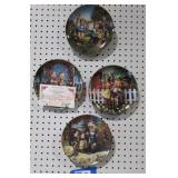 M.J. Hummel Collector Plates - Qty 4