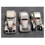 Diecast model cars - Qty 3