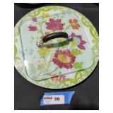 Lazy Susan and Glass Lid