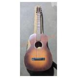 Vintage guitar with case