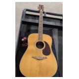 Hohner HW90 acoustic guitar and case