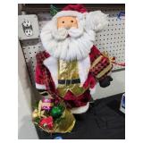 Light Up Santa Decor