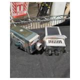 Tape Recorder and Kodak Movie Camera