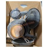 Cast Iron pan Box Lot
