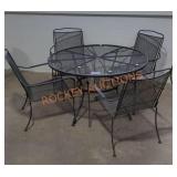 Outdoor table and chairs