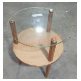 Mid-Century Modern Round Side table