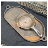 Cast Iron Pan and Griddle
