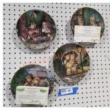 M.J. Hummel Collectors Plates - Qty 4