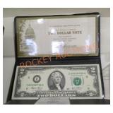 Authentic Uncirculated Two Dollar Notes