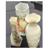 Small vases - Qty 3