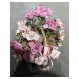 Faux Flower Display Box Lot