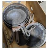 Cast Iron Pan Box Lot