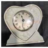 Lenox Heart Shaped Clock