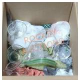 Misc. Cups and ladle box lot