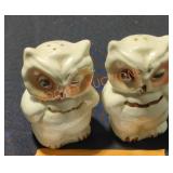 Owl salt and pepper shakers