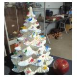 Ceramic Lighted Christmas Tree