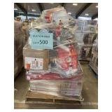 Christmas tree pre-lit, and out door decor