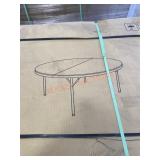 61 IN. Round Tables (Granite White)  5XBID