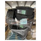 48 gallon Trash Can BID X 6