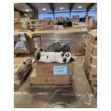 Brian range hood, mirror,hand truck