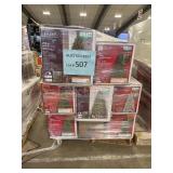 Christmas tree, artificial pre-lit