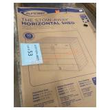 Stow-Away Horizontal Shed 70 Cubic Feet