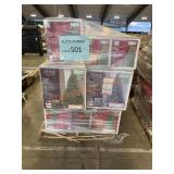 Christmas trees artificial pre-lit