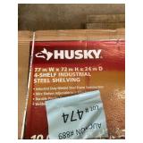 HUSKY 4-Shelf Industrial Steel Shelving 2 x BID