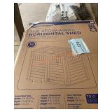 SUNCAST Stow-Away Horizontal Shed70 Cubic Feet