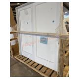 Double Door, Single Pane Window