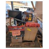 DeWalt Jump Start, Milwaukee Saw, Lock Box